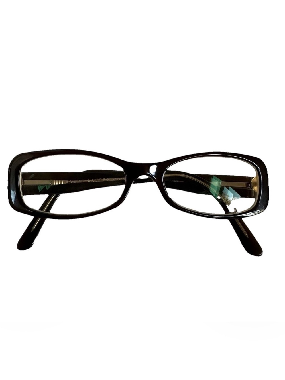 Ralph Lauren Dark Brown Eyeglass Frames Only RL 6004 5024 Italy Luxury 48-16-135